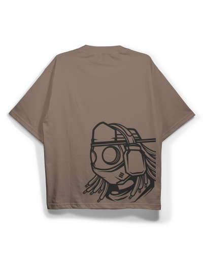 Camiseta Oversize Shadow Pulse – Xmoks Streetwear