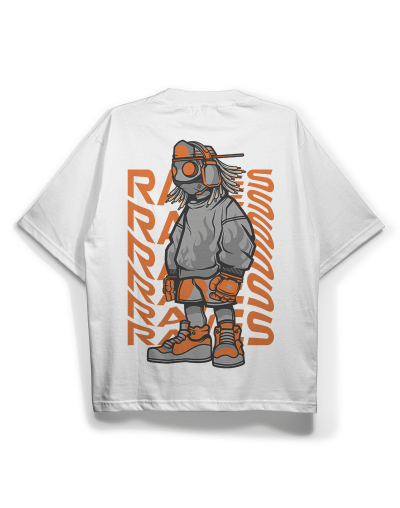 Camiseta Oversize Neon Ritual – Xmoks Streetwear