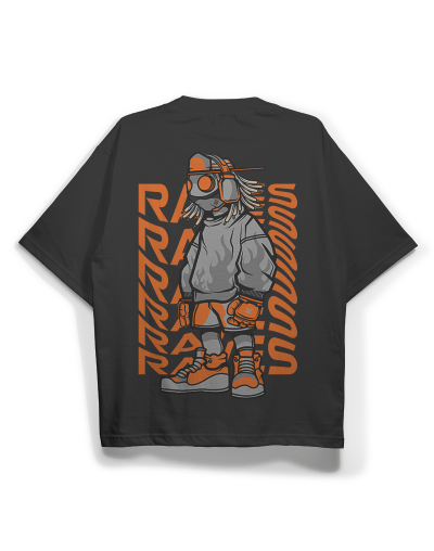 Camiseta Oversize Neon Ritual – Xmoks Streetwear