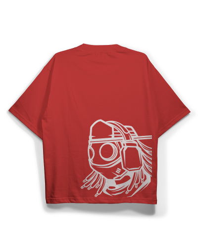 Camiseta Oversize Kinetic Core – Xmoks Streetwear