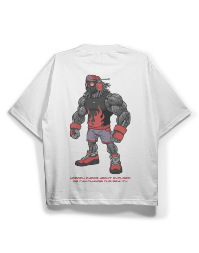 Camiseta Oversize No Pain No Gain