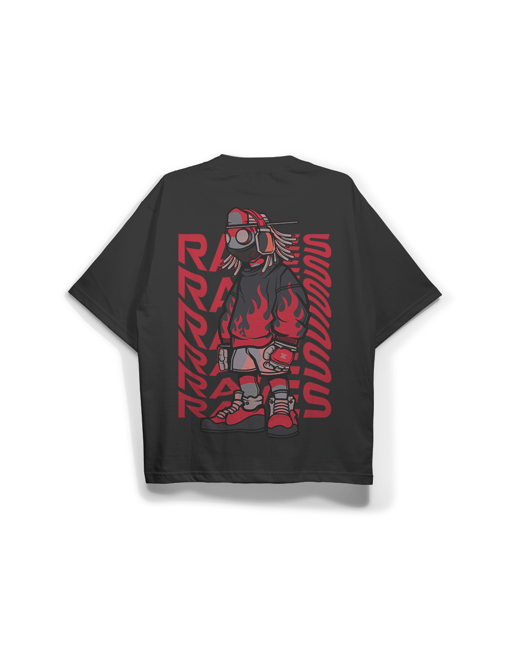 Camiseta Oversize Raves