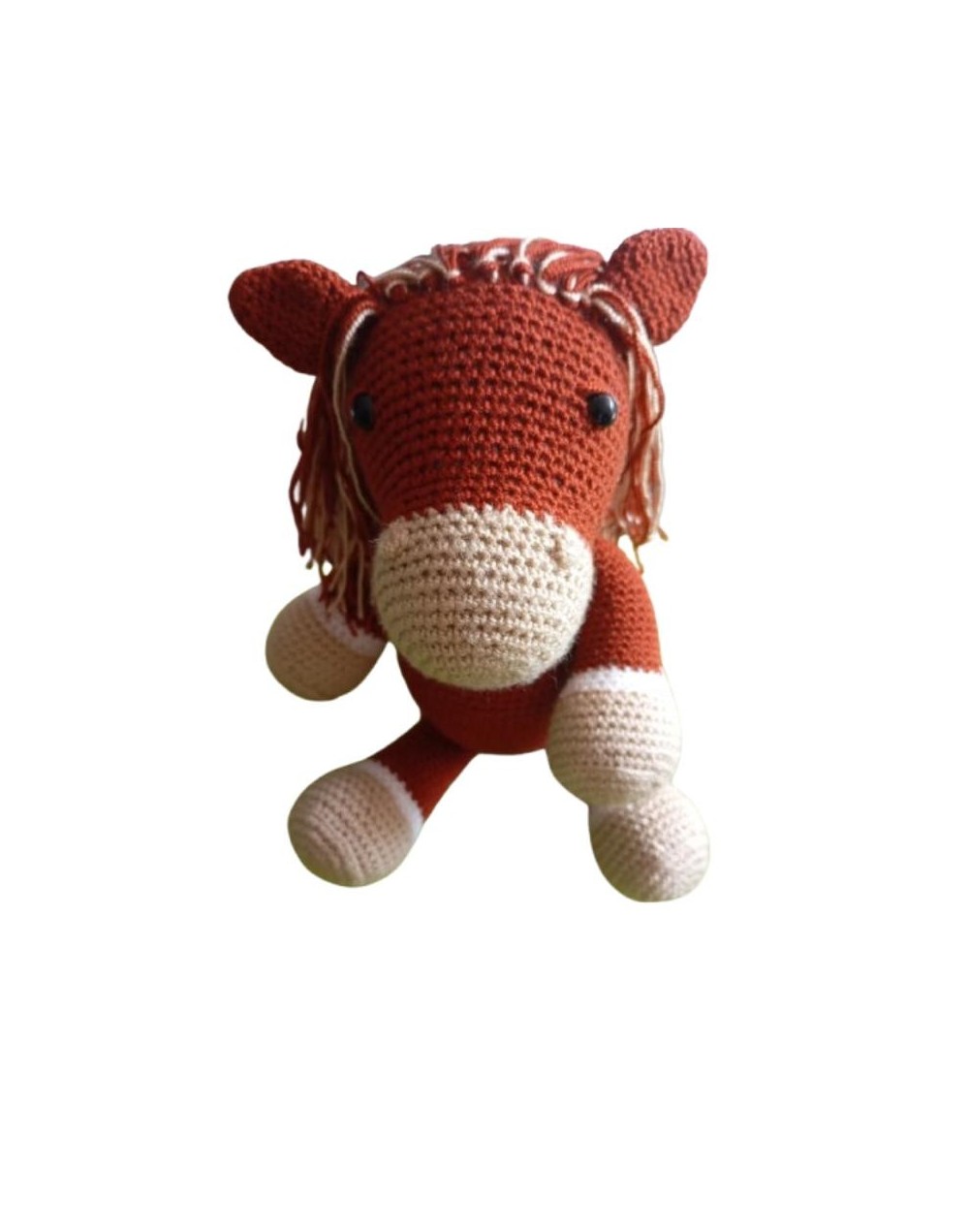 Caballito en Amigurumi Creaciones Soladú