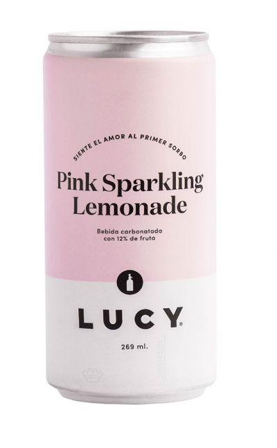 LUCY SODAS® SPARKLING PINK LEMONADE x 24 UNI
