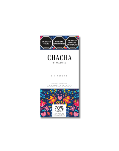 Chocolate Caramelo Salado - 70% cacao