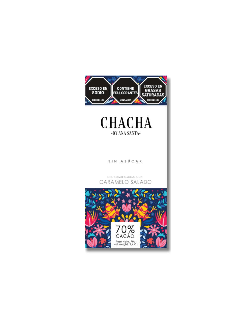 Chocolate Caramelo Salado - 70% cacao