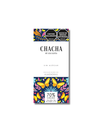 Chocolate con Almendras - 70% cacao