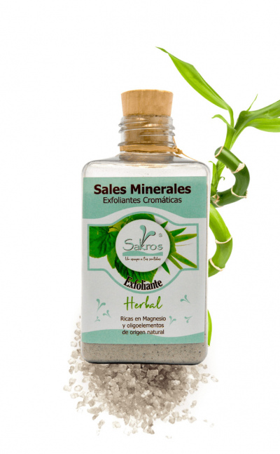 Sales minerales exfoliantes Herbal