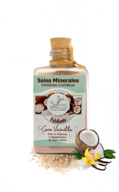 Sales minerales exfoliantes Coco Vainilla