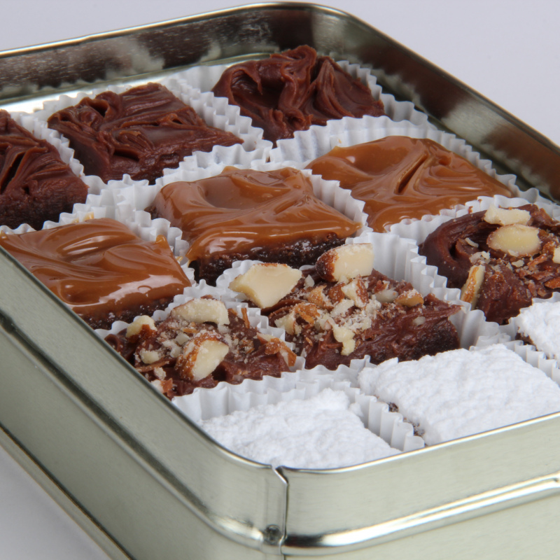 Caja mini brownies x 12 unidades
