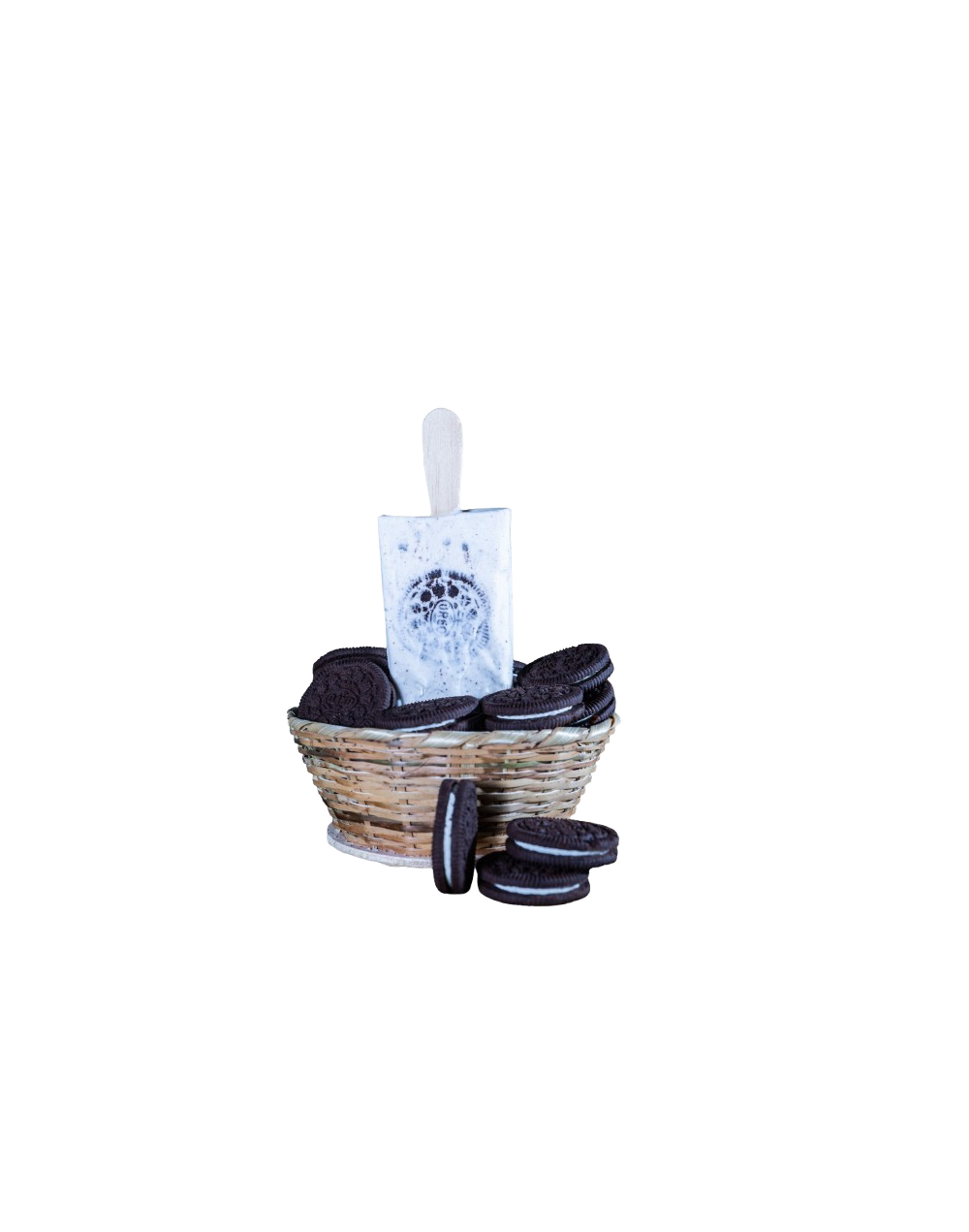 Helado Artesanal con Galleta Negra