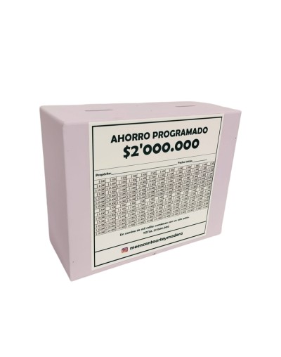 Alcancías con propósito 20x25x9