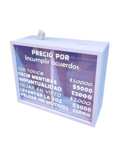 Alcancías con propósito 20x25x9