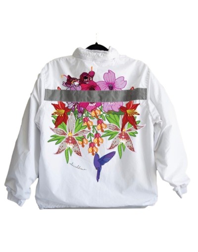 Chaqueta Supra Reciclada Colibrí