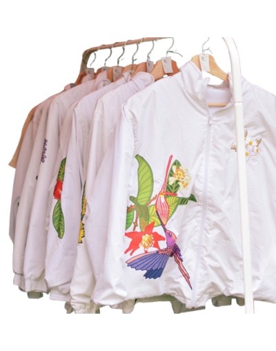 Chaqueta Supra Reciclada Colibrí