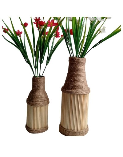 Florero Jarrón Decorativo set x 2