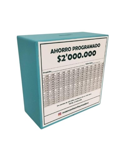 Alcancías con propósito 20X20