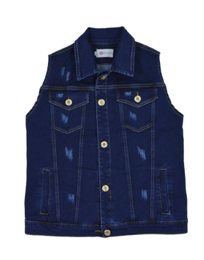 chaleco en jean