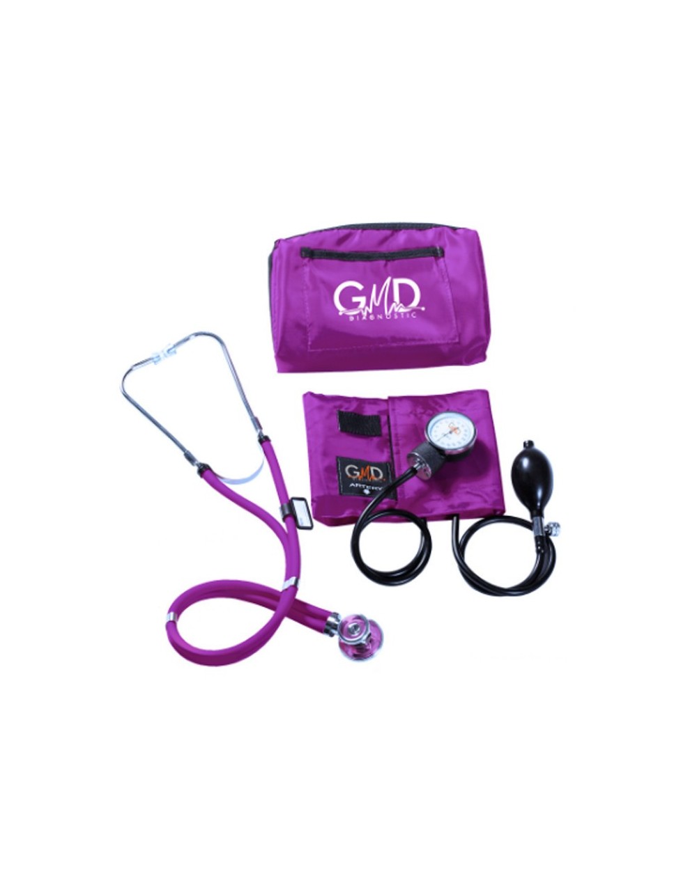  KIT DE TENSIÓMETRO Y FONENDOSCOPIO RAPPAPORT PÚRPURA