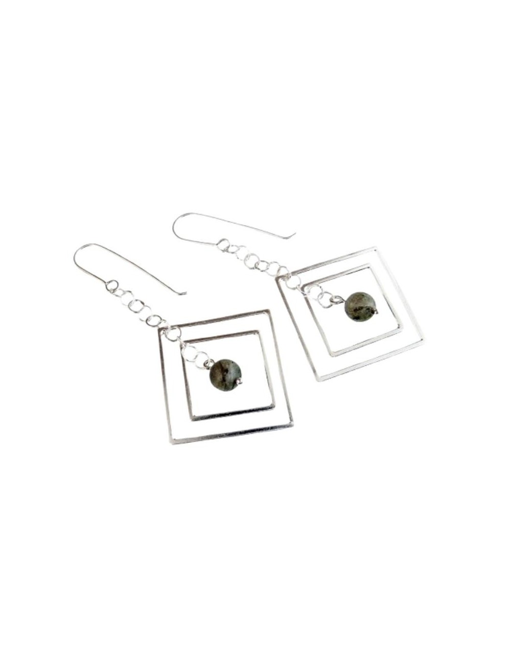Aretes Rana labradorita 