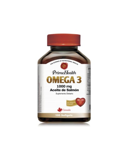OMEGA 3 1000 MG FRASCO x 100 CAPSULAS PRIME HEALTH