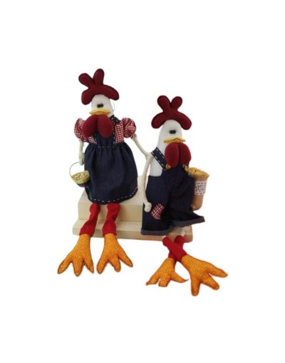 Pollitos Granjeros pareja  kromas