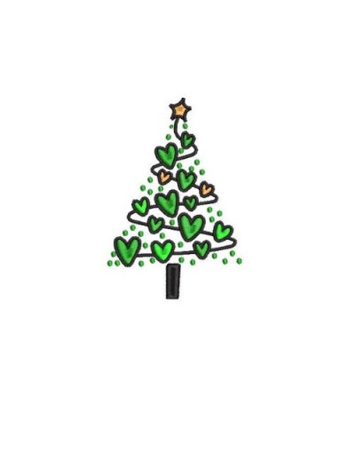 Toalla Navidad Arbolcorazon