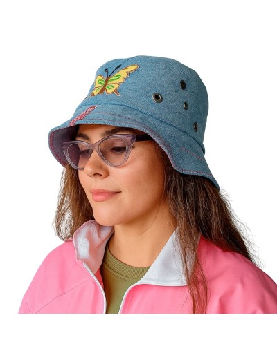 Sombrero protector de clima Mariposa