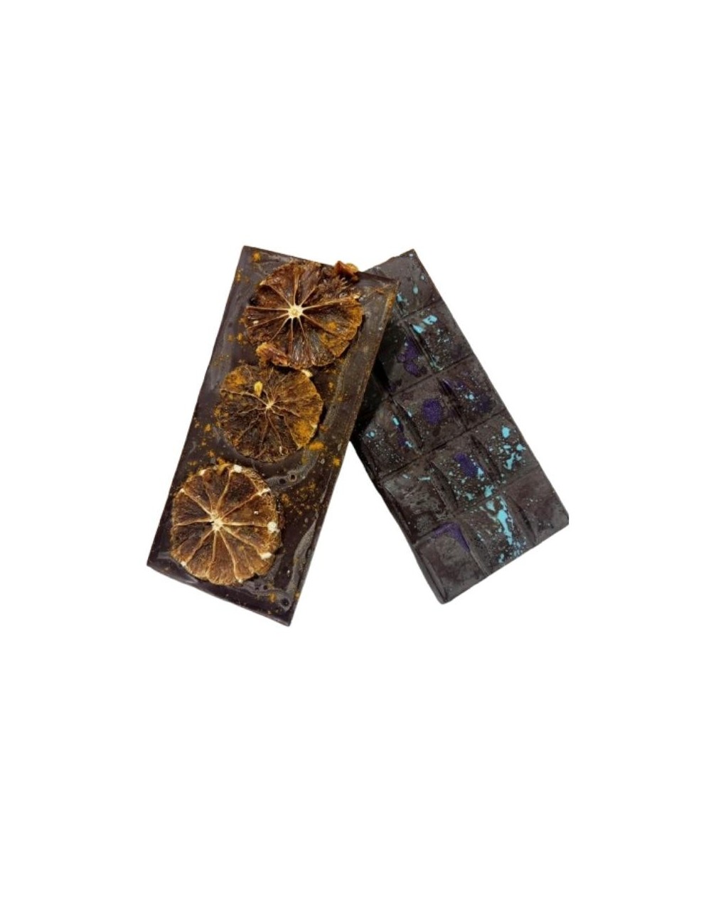 BARRA DE CHOCOLATE AL 55% CON NARANJA DESHIDRATADA