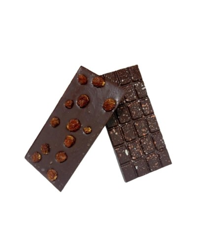 BARRA DE CHOCOLATE AL 55% CON UCHUVA DESHIDRATADA