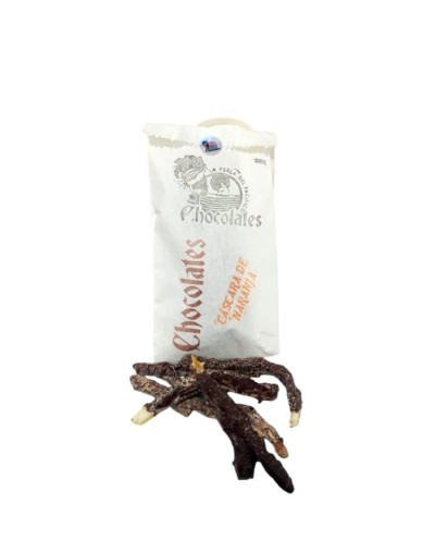 CASCARAS DE NARANJA CONFITADAS CON CHOCOLATE