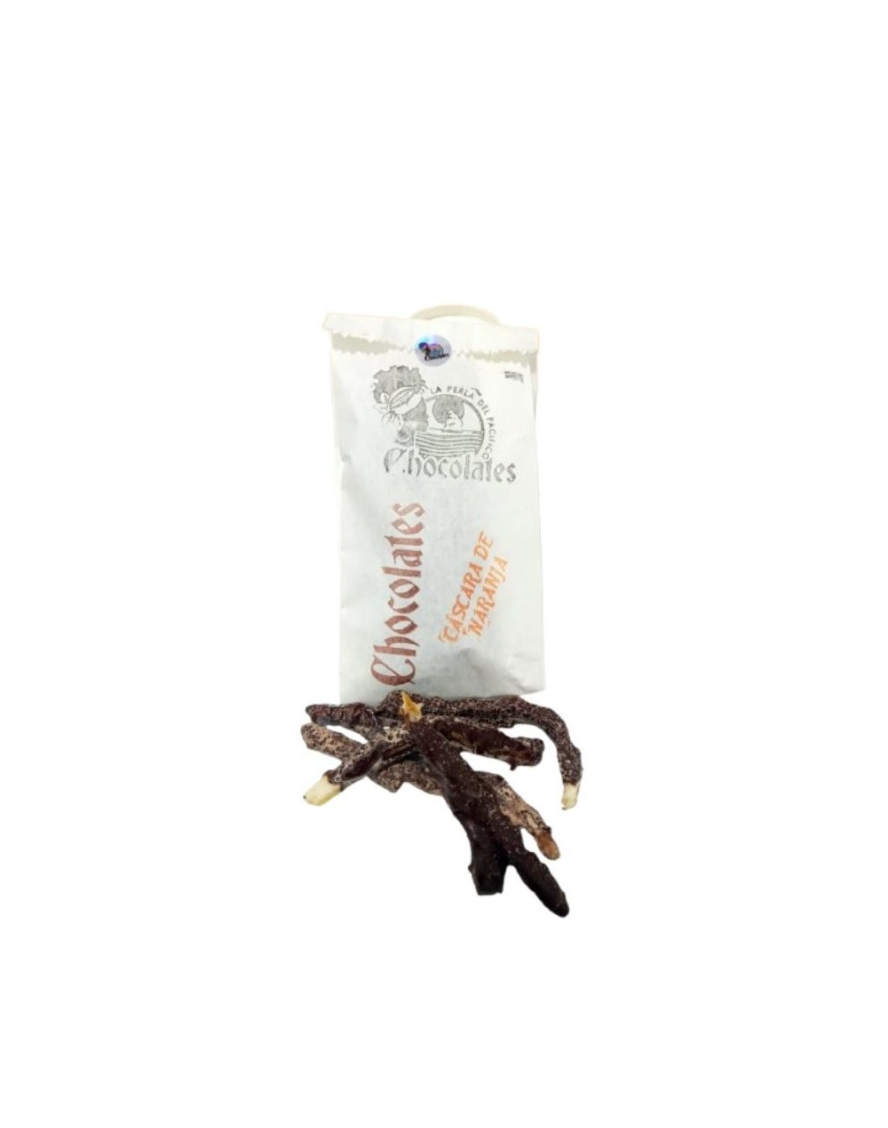CASCARAS DE NARANJA CONFITADAS CON CHOCOLATE