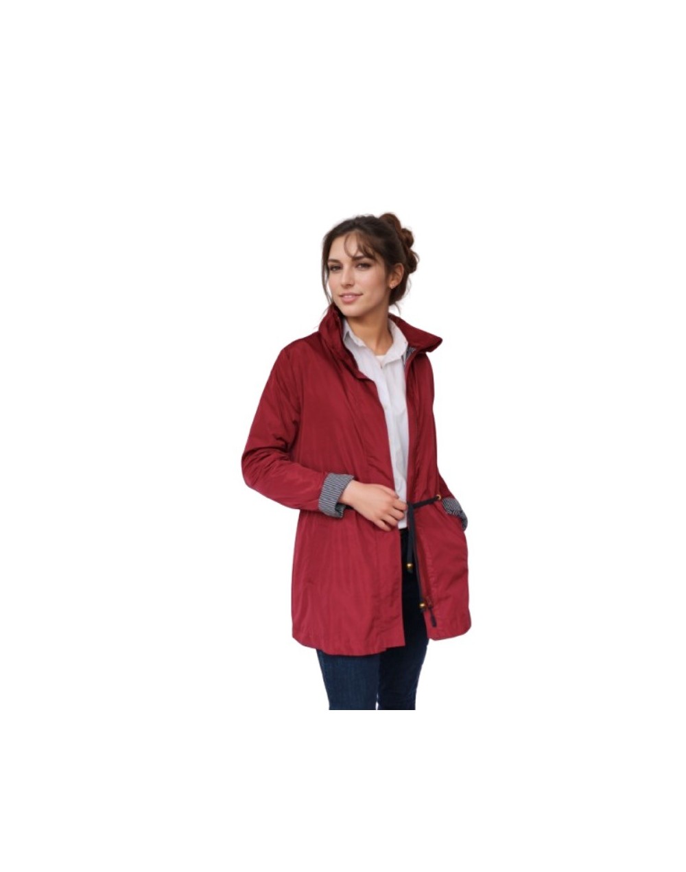 Parka Vinotinto Clásica
