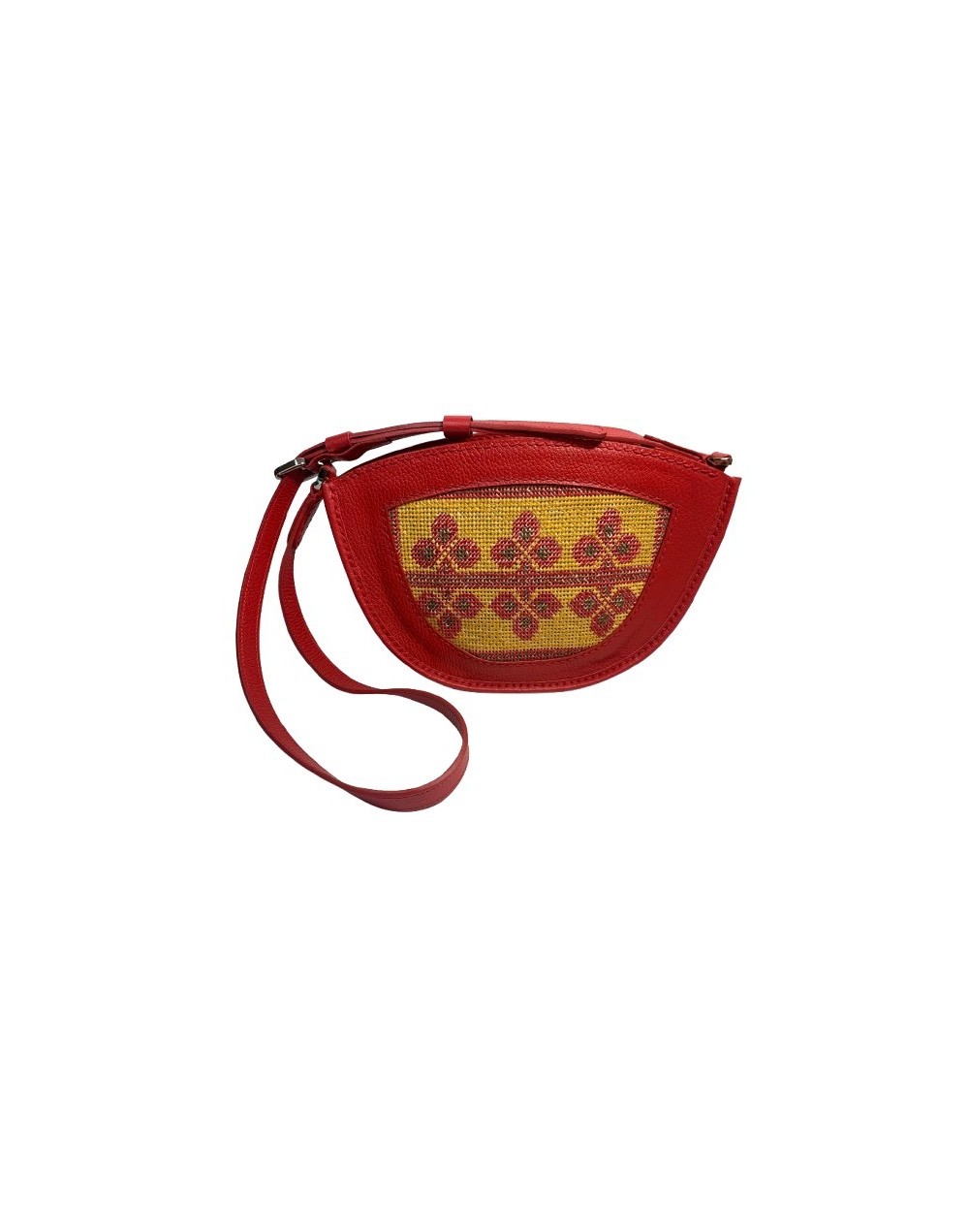 BOLSO ROJO MEDIA LUNA COLECCIÓN PENELOPE