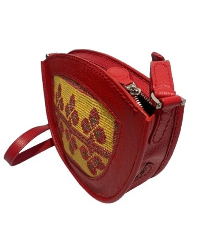 BOLSO ROJO MEDIA LUNA COLECCIÓN PENELOPE