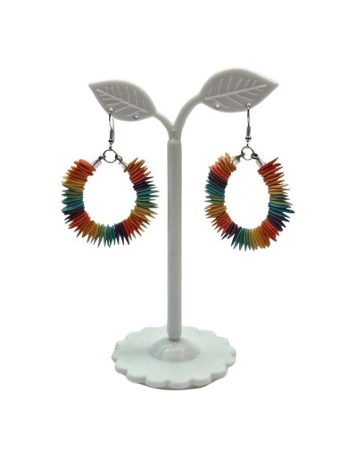 Aretes de melón sueño tropical