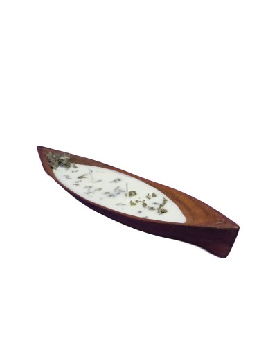 Vela de canoas artesanales