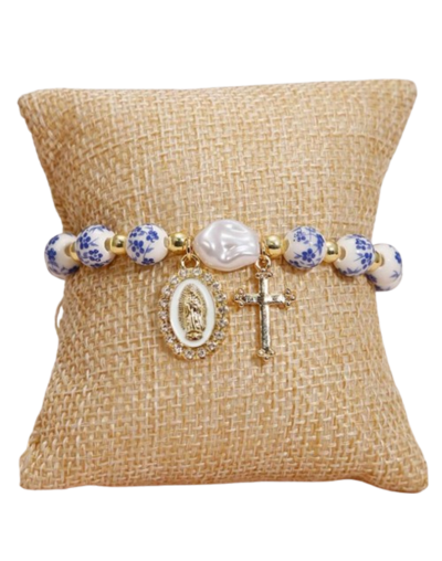 Pulsera Azul de Fe y Luz