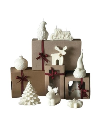 Colección navideña Candles Clauss unidad  Tienda  Multimarcas Claus