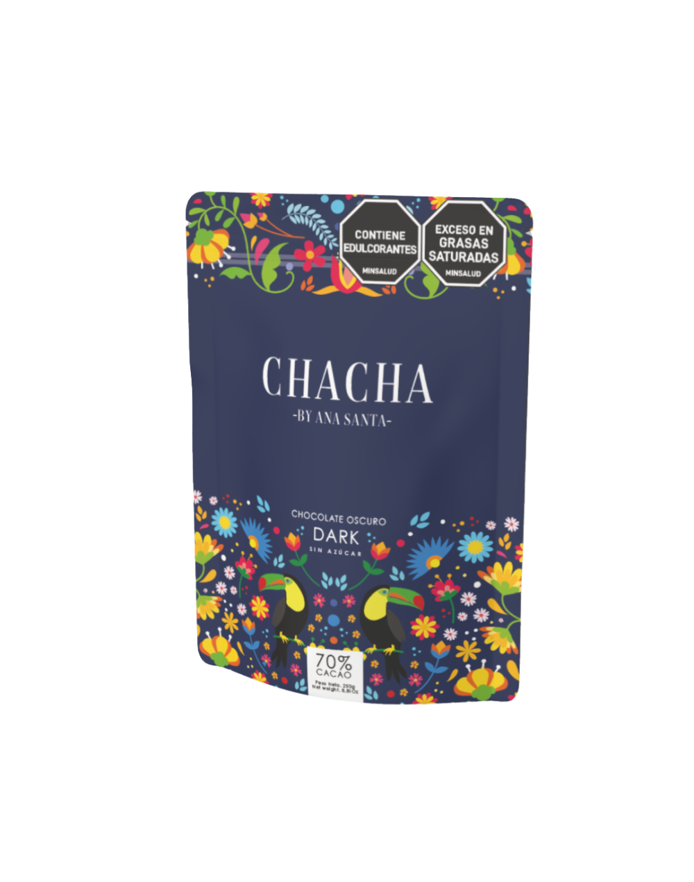 Bolsa 250g Dark- 70% cacao