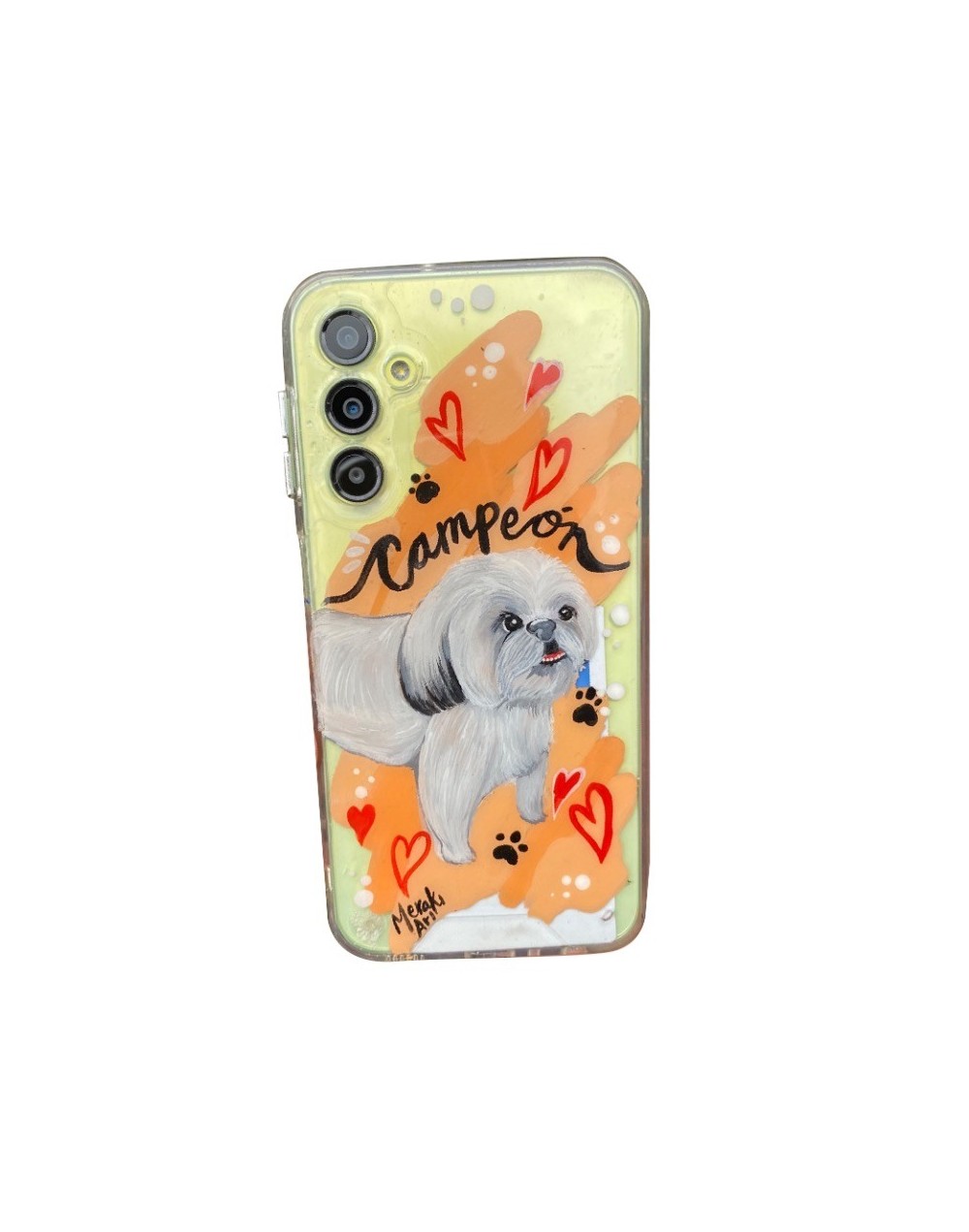 Case perrito personalizado