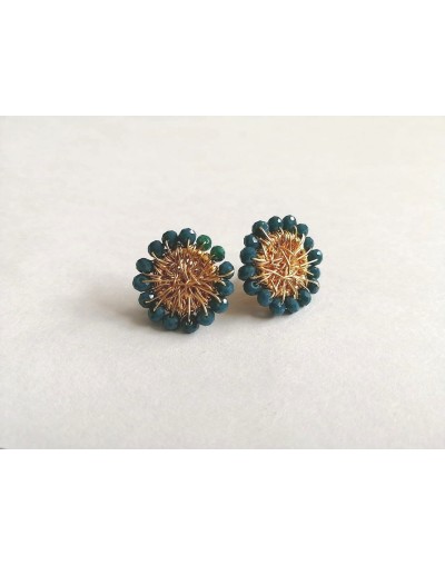 Aretes topo con dorado