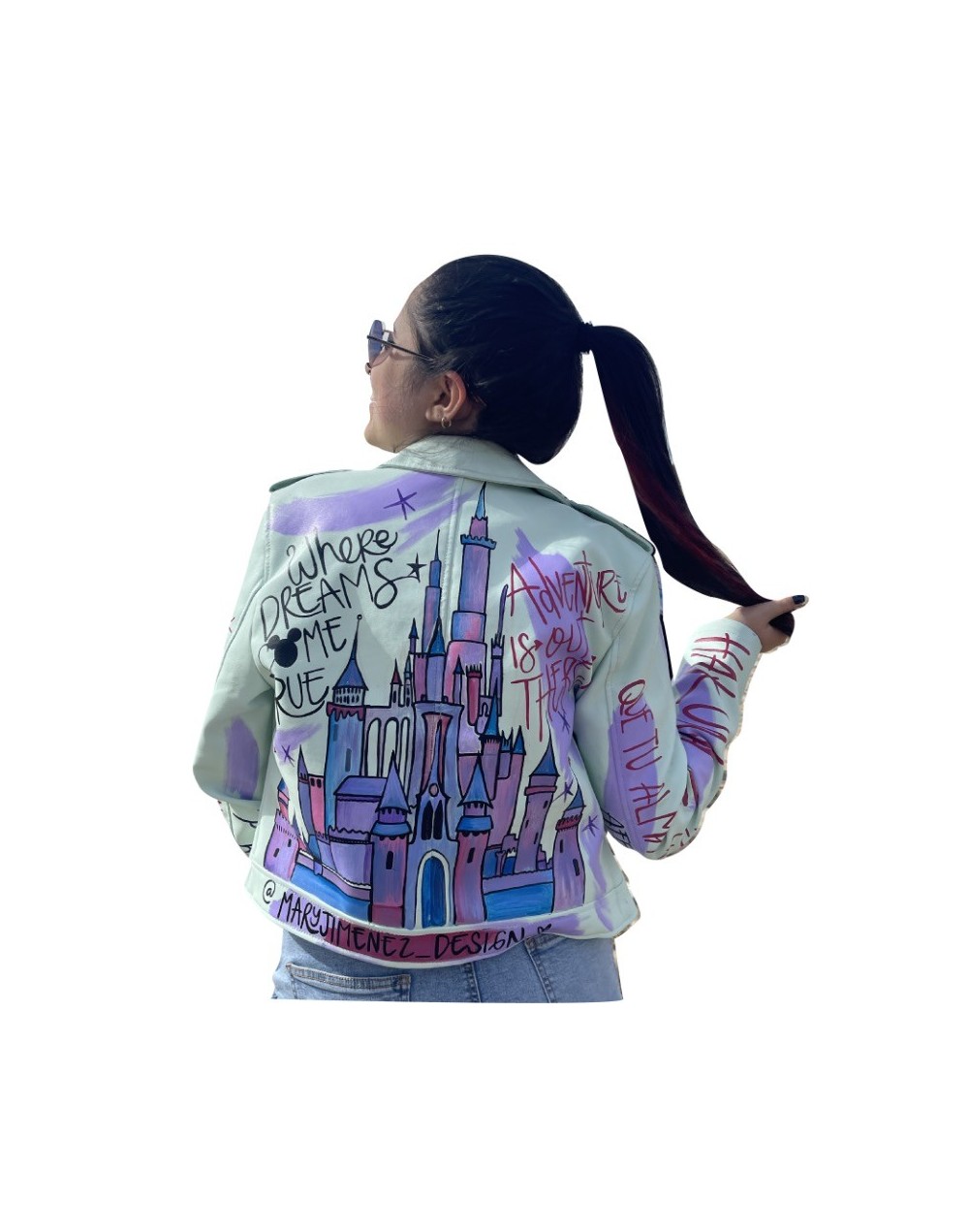 Chaqueta Disney en cuero sintético