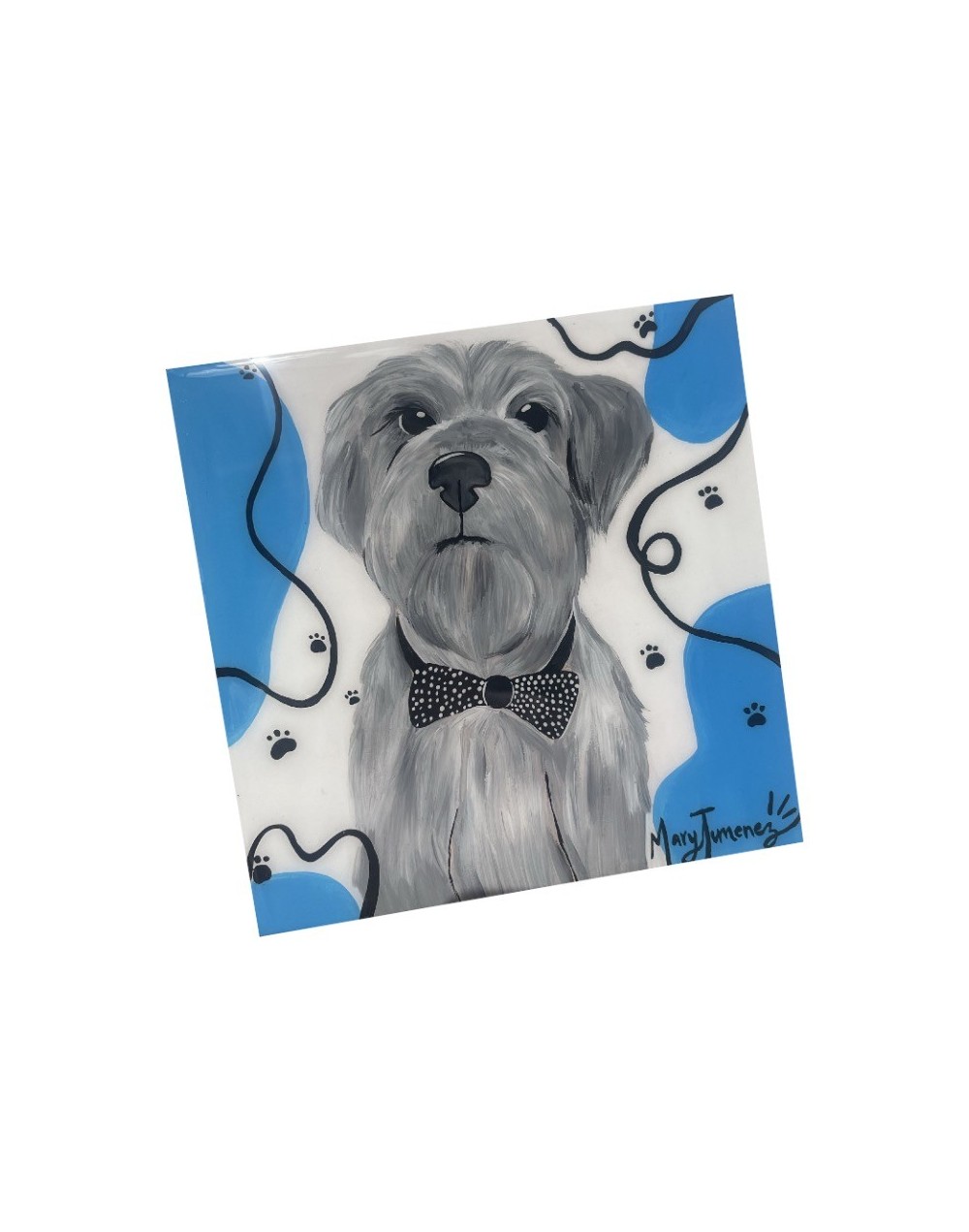 Cuadro perrito personalizado