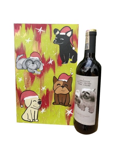Vino personalizado + portavino