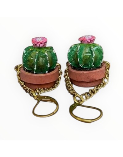 Aretes MI DOLCA - Cactus Erizo Globo