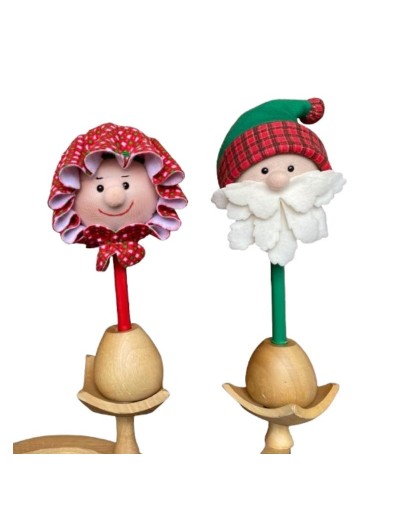 Maracas navideñas