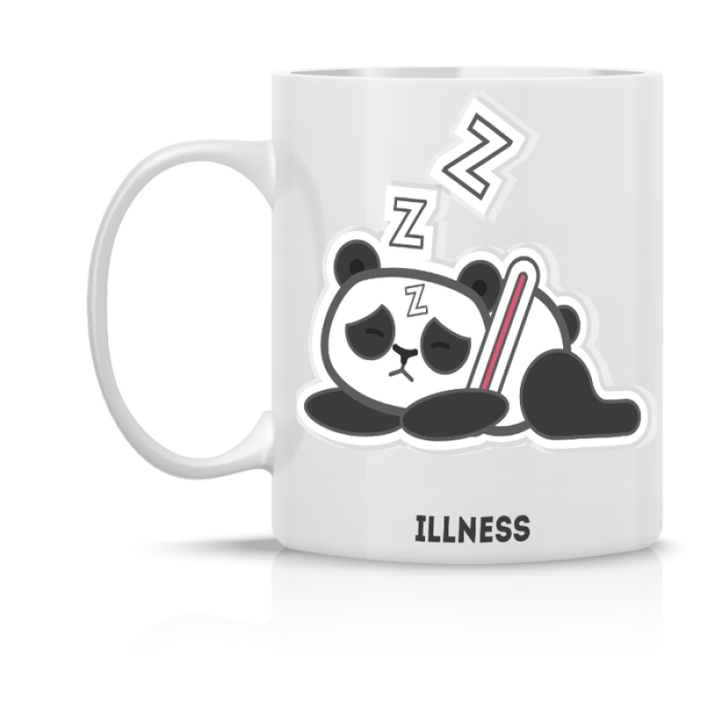 Mug personalizado coleccion panda