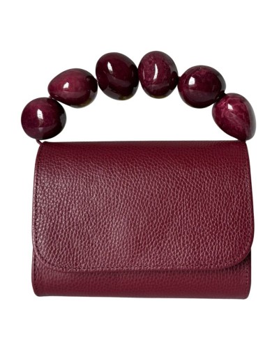 Nica Tagua Adri Burgundy