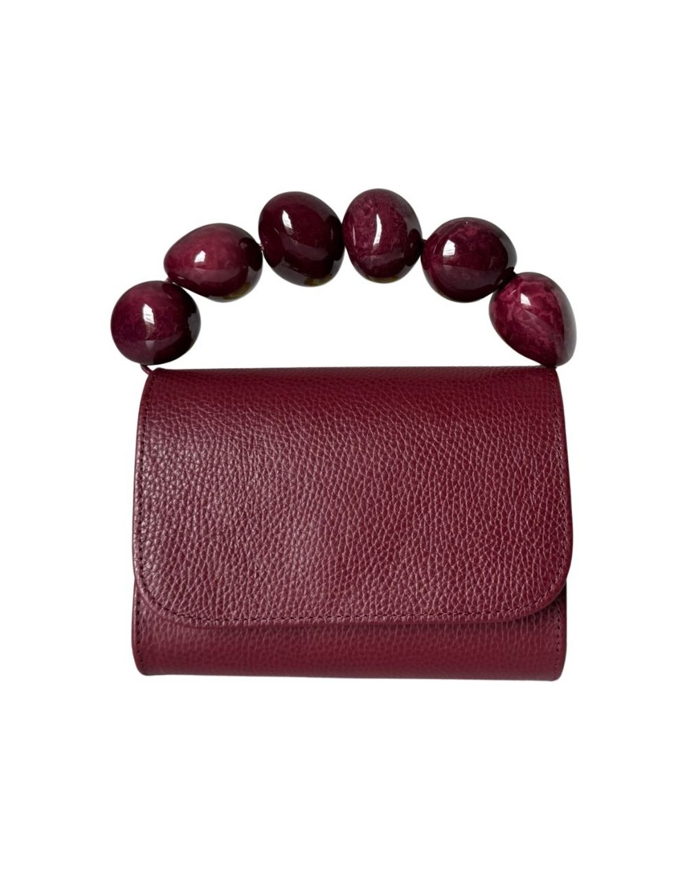 Nica Tagua Adri Burgundy